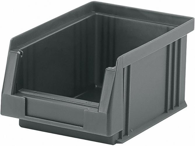 Sichtlagerkasten PLK 4 B105xT164xH75 mm grau LA-KA-PE
