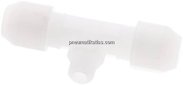 T-Verschraubung R 1/8"-8x6mm, PVDF (FDA)