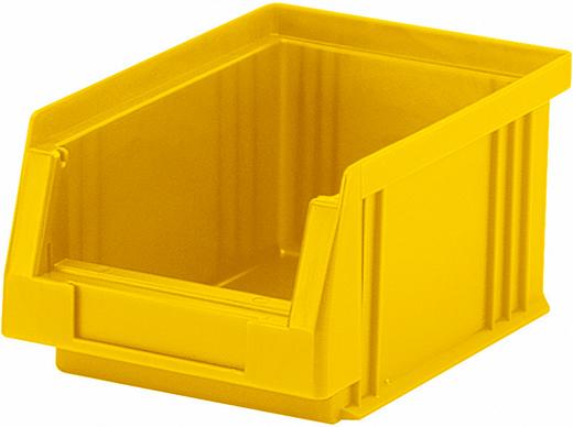 Sichtlagerkasten PLK 4 B105xT164xH75 mm gelb LA-KA-PE