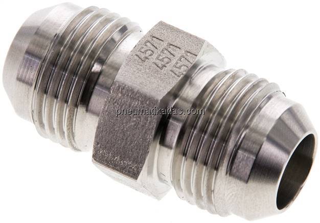 Doppelnippel UNF 7/8"-14(JIC)-UNF 7/8"-14(JIC), 1.4571