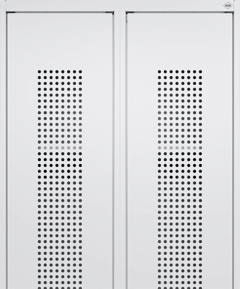 Tür mit Rundlochung 8 mm für Serie Classic für einstöckige Abt. Mehrpreis pro Tür