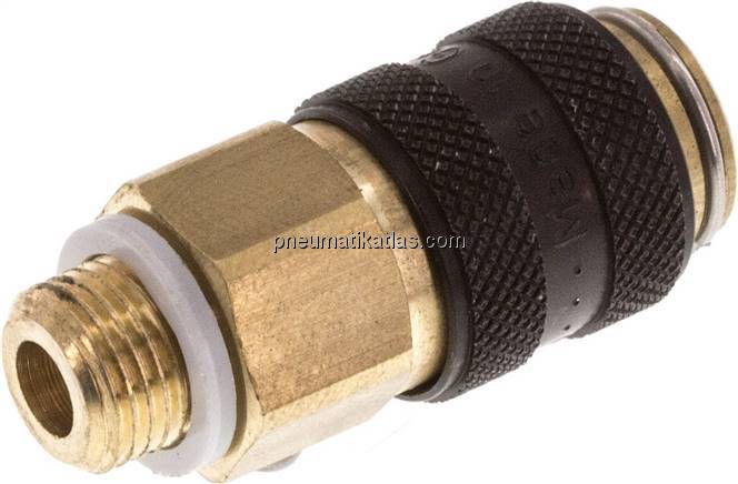 Kupplungsdose (NW5) G 1/8"(AG), Messing