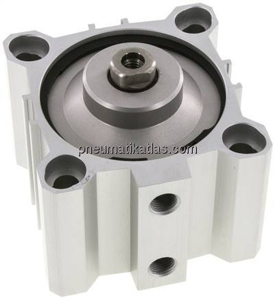 Kurzhubzylinder, doppeltwirkend, Kolben 80mm, Hub 25mm