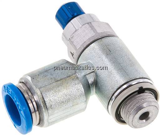 GRLA-1/8-QS-8-RS-D (534337) Drossel-Rückschlagventil