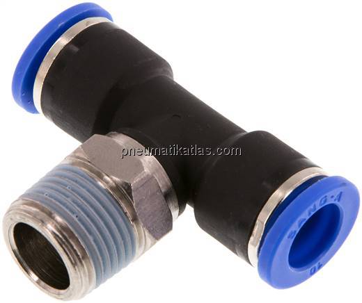 T-Steckanschluss R 3/8"-10mm, IQS-Standard