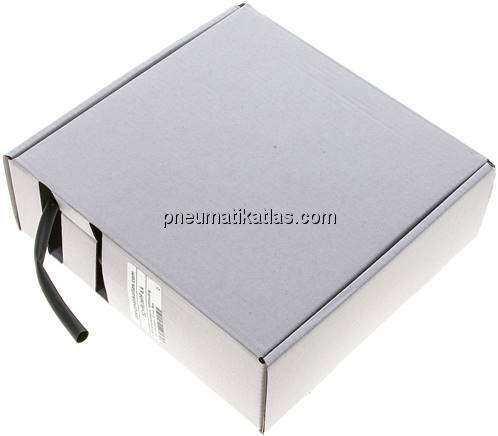 Schrumpfschlauch, flammwidrig, 6,4 mm innen, 10 mtr. Box