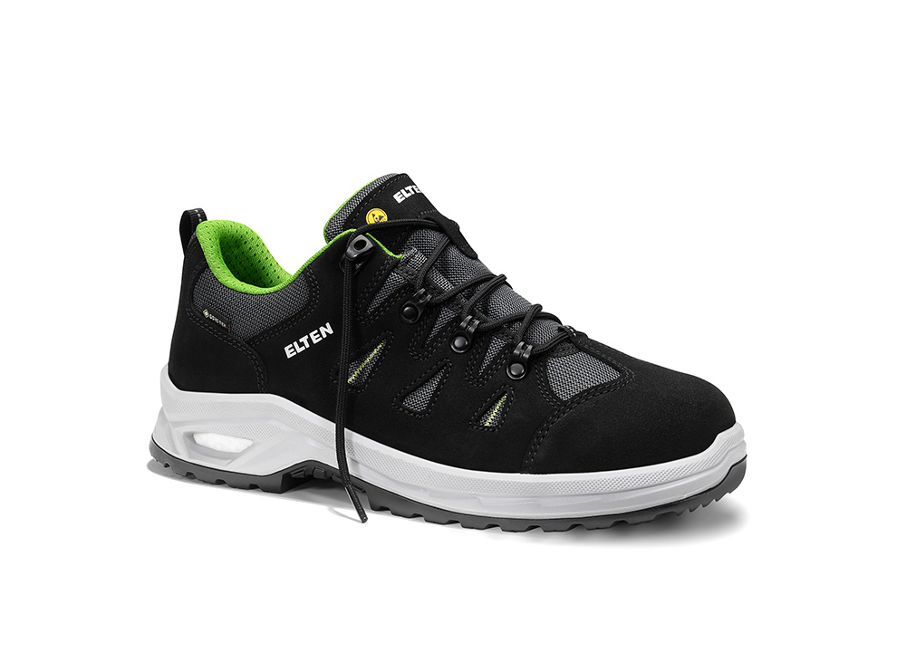 Sicherheitshalbschuh RIWEMO XXP GTX black-green Low ESD S2 WR CI