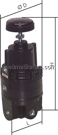 Exemplarische Darstellung: Präzisionsvakuumregler