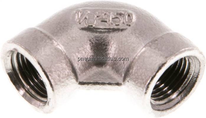 90°-Winkel Rp 1/8"-Rp 1/8", 1.4408