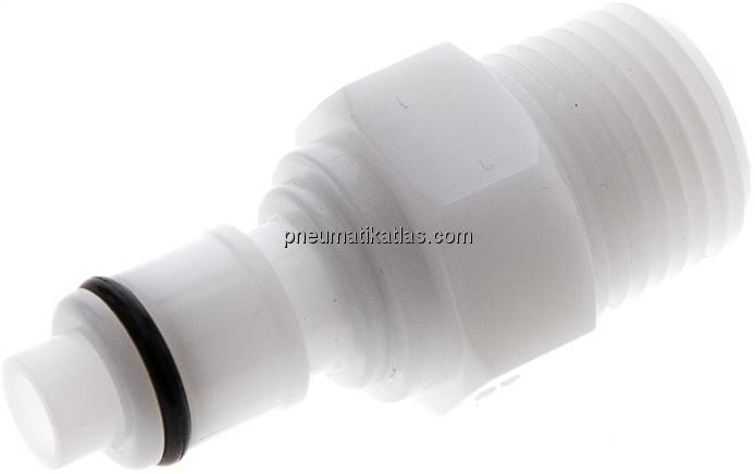 Kupplungsstecker (AP) mit Außengewinde, POM