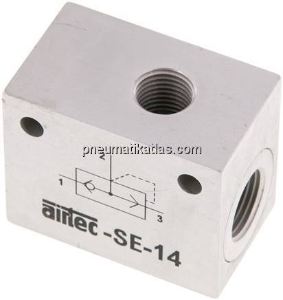 Schnellentlüftungsventil G 1/4", Präzision