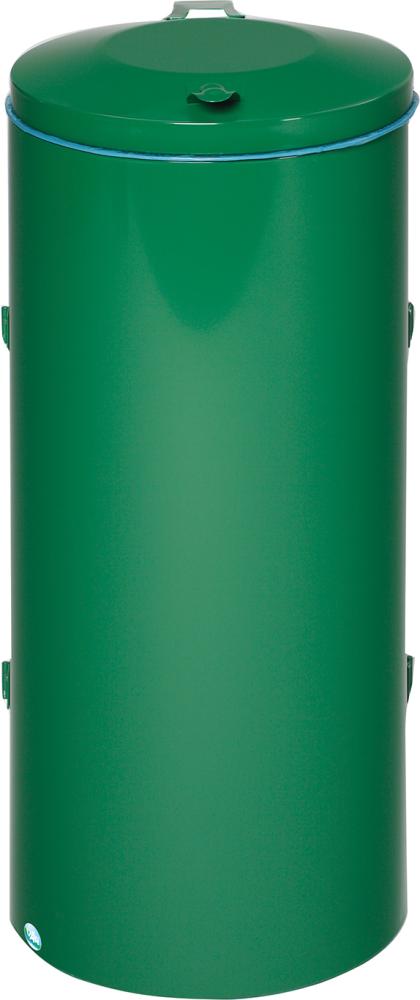 Abfallsammler-Doppeltür 120 l grün H 980 mm VAR