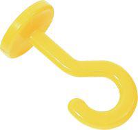 PA-Haken Kunststoff Gelb SINOtec