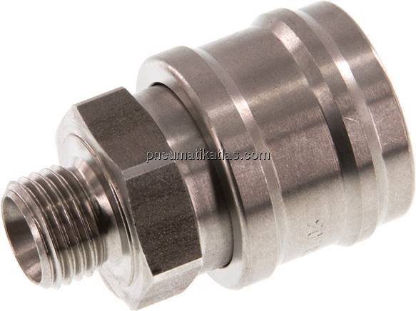 Kupplungsdose (NW7,2) G 1/4"(AG), Edelstahl