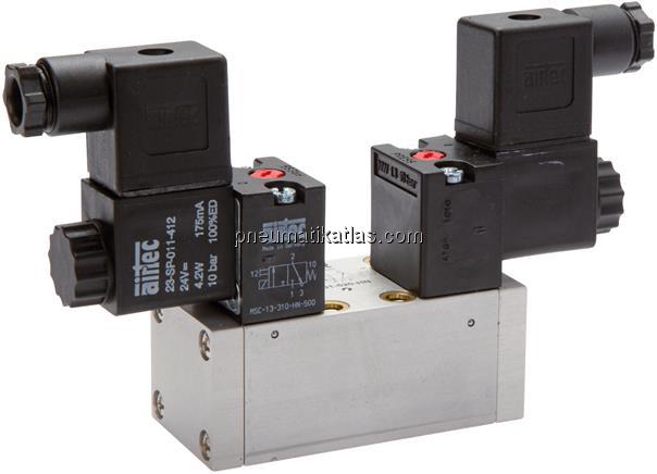 Exemplarische Darstellung: 5/2-Wege Magnet-Impulsv