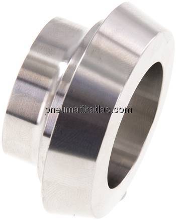 Kegelstutzen (Milchgewinde) 44mm Kegel-29,0mm, 1.4404