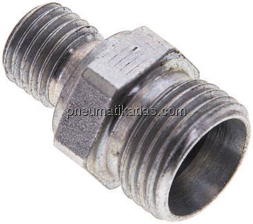 Gerade Schneidringverschr. M 12x1,5-12 L (M18x1,5), ohne Mutter & Schneidring, S