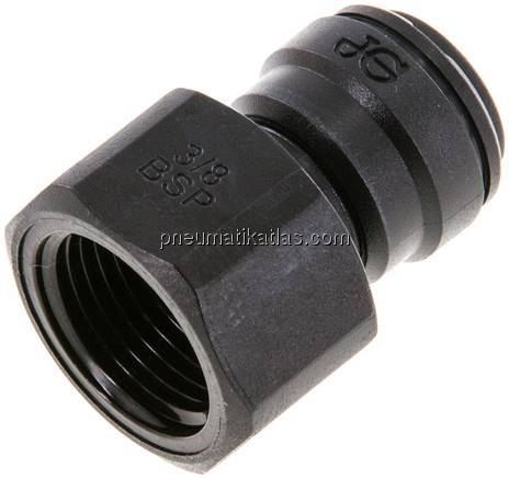 Steckanschluss m. Innengew. G 3/8"-8mm, IQS-FDA