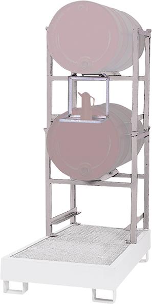 Einschub-Auffangwanne feuerverz.