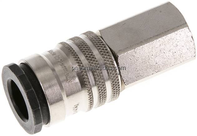 Kupplungsdose (NW10) G 3/8"(IG), Messing / Stahl