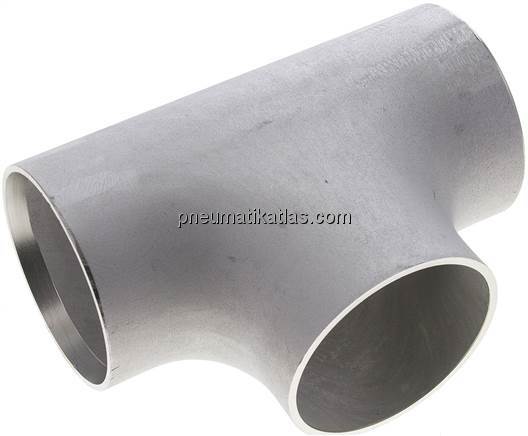 T-Stück 76,1x2,9mm, 1.4541 nahtlos, EN 10253 Typ A (DIN 2615)