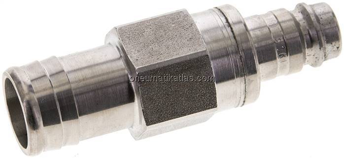 Kupplungsstecker (NW10) 19 (3/4")mm Schlauch, 1.4404