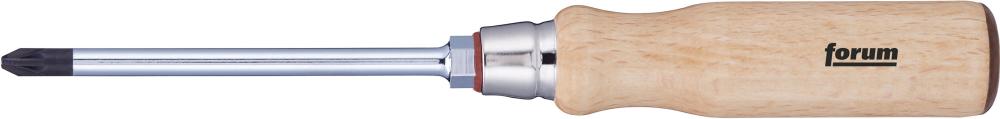 Schraubendreher Holzheft PZ 3x150mm FORUM