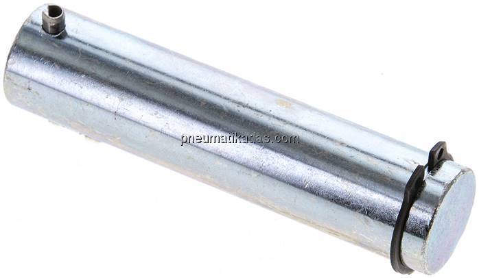 ISO 15552-Bolzen 100 mm (sphärisch), Stahl verzinkt