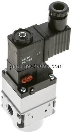 MULTIFIX 3/2-Wege Magnetventil (NC), G 1/4", 24 V AC