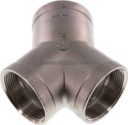 Y-Stück Rp 2" (IG), 1.4408