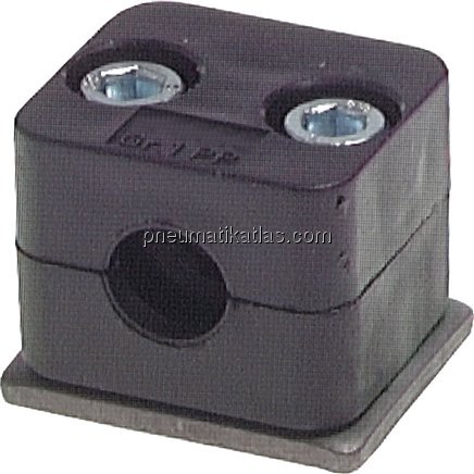 Exemplarische Darstellung: Kunststoffschelle mit A