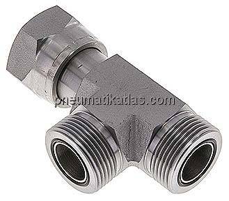 ORFS-L-Verschraubung UN 1-7/16"-12(IG/AG/AG)