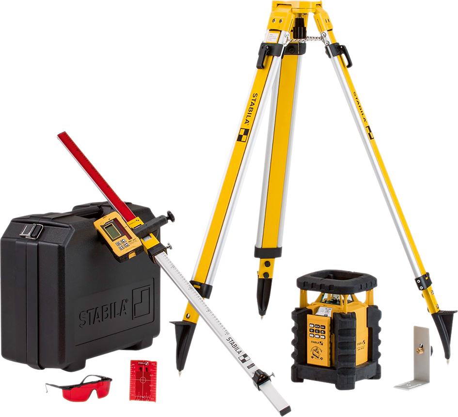Rotationslaser LAR 350 9-teilig Stabila