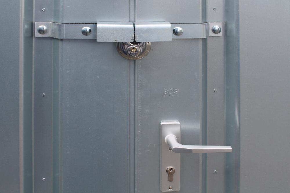 Einbruchsicherung für 2.flg. Tür