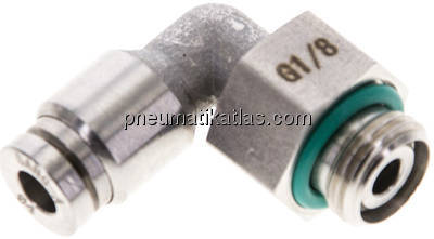 Winkel-Steckanschluss G 1/8"-4mm, IQS-ES LE/IQS-PVDF