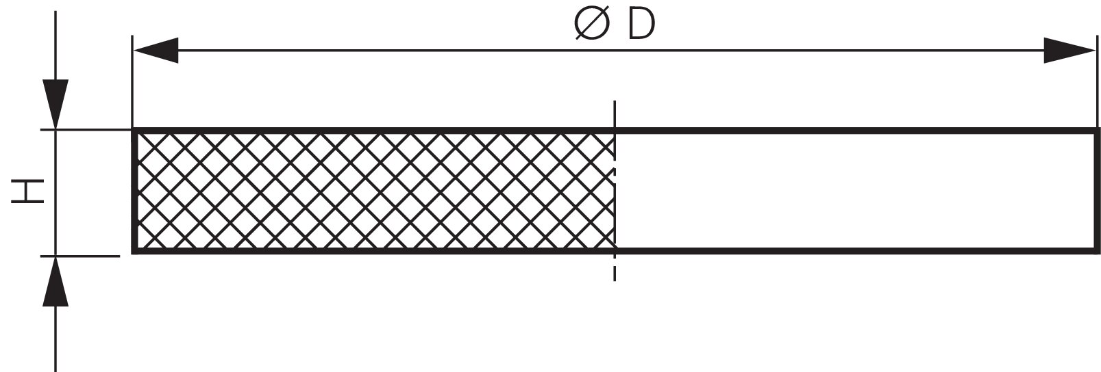 Zeichnung: Dichtscheibe für Milchgewinde Blindmutt