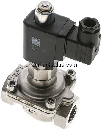 2/2-Wege ES-Magnetventil G 3/4", 0-16 bar, stromlos geöffnet (NO)