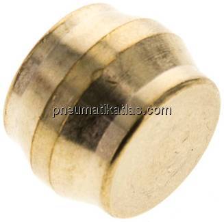 Verschlussstopfen f. Klemmringverschraub. 16mm, Messing