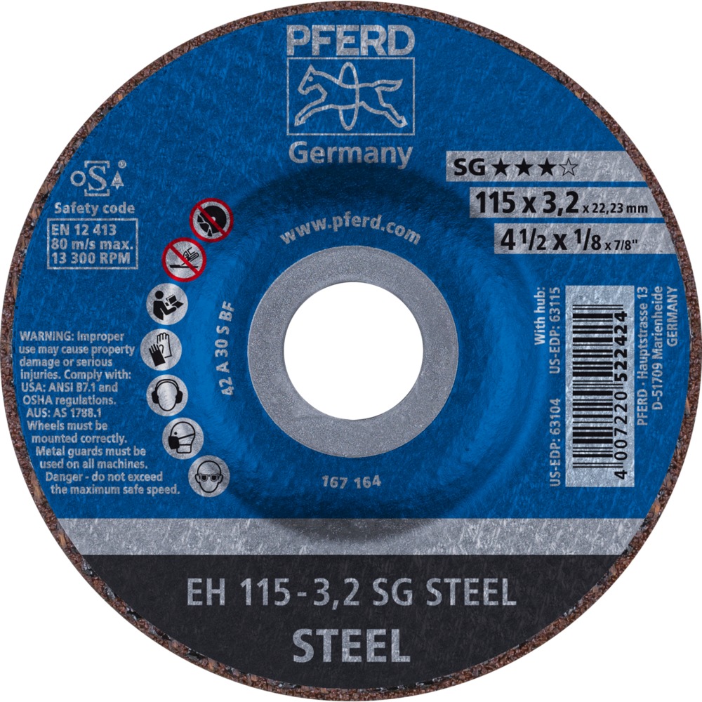 Trennscheiben EH 115-3,2 SG STEEL