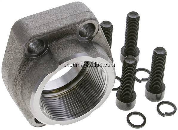 Flanschverschraubung 2"-SAE (3000 PSI), G 2" (IG)