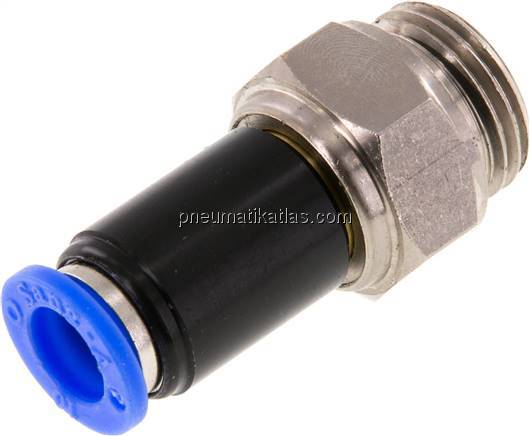 Gerade Drehverschraubung G 1/2"-10mm, IQS-Standard