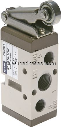 Exemplarische Darstellung: 5/2-Wege Rollenhebelven