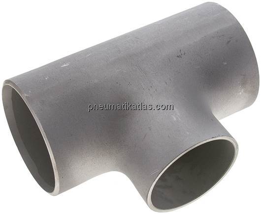 T-Stück 88,9x3,2mm - 76,1x2,9mm, 1.4571, nahtlos