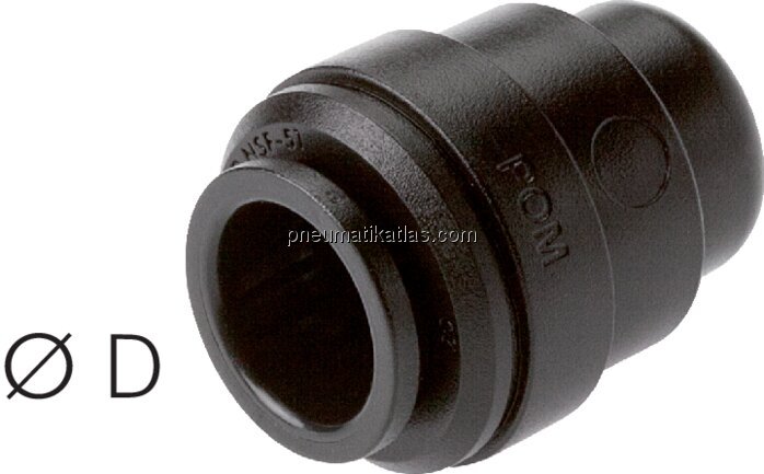 Exemplarische Darstellung: Steckkappe zum Verschli