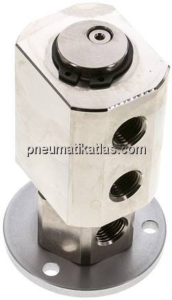 Drehdurchführung 2-fach, G 1/4", Compact