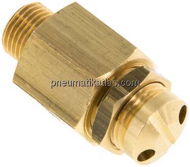 Mini-Sicherheitsventil G 1/8", 30 - 60 bar, Messing