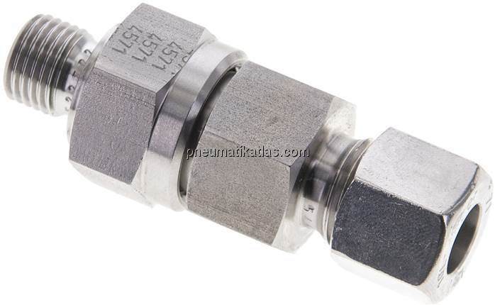 Hydraulik-Rückschlagventil 10 L (M16x1,5)-G 1/4", 1.4571