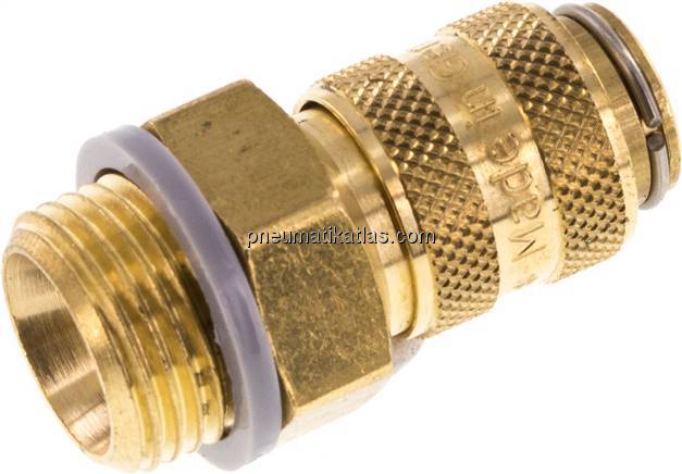 Kupplungsdose (NW5) G 3/8"(AG), Messing