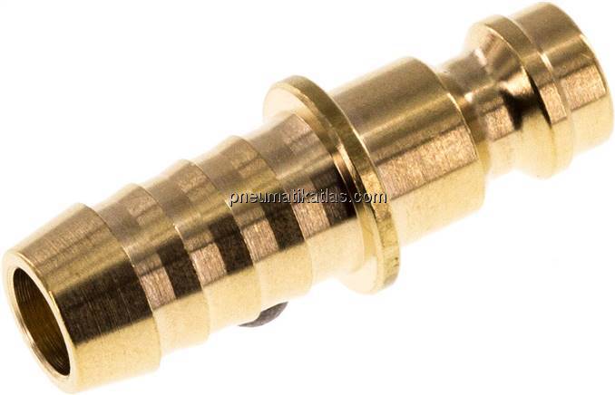 Kupplungsstecker (NW5) 8 (5/16")mm Schlauch, Messing