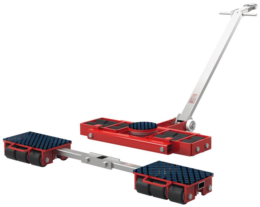 Transportfahrwerk 9000 kg lenkbar